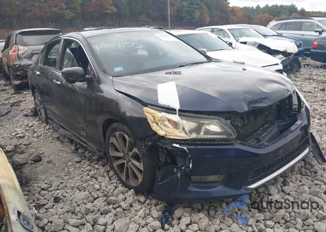 2015 Honda Accord Sport из США, поврежденный, VIN 1HGCR2F59FA227676